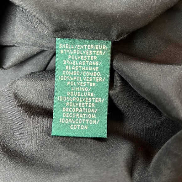 Ralph Lauren Ivory/Black Dress - Picture 8 of 10